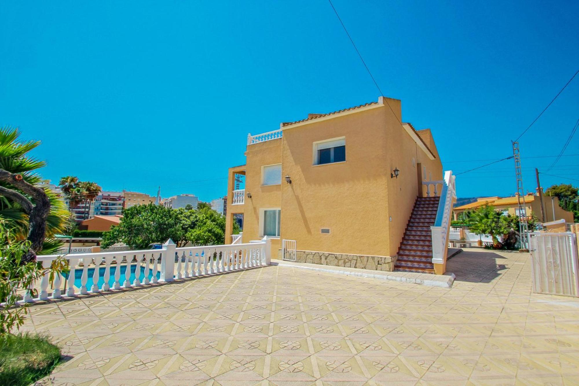 Marlene - Private Pool Villa With Sea Views From The Rooftop In Calpe Exterior foto