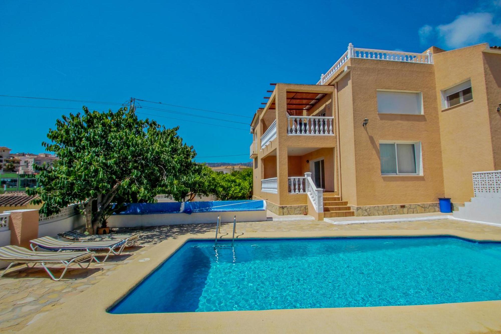 Marlene - Private Pool Villa With Sea Views From The Rooftop In Calpe Exterior foto